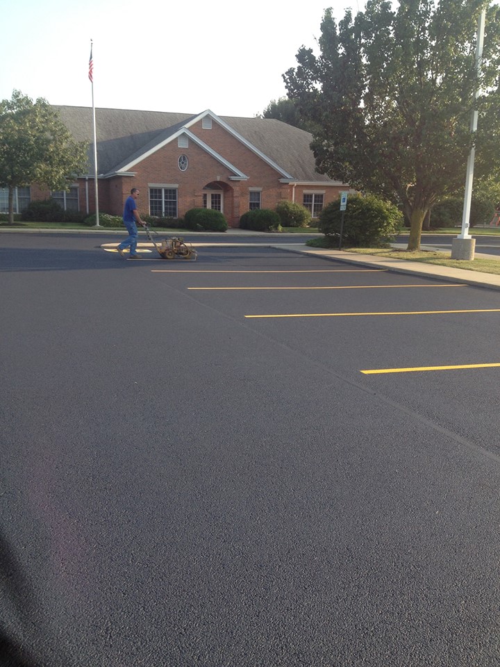 parking lot striping